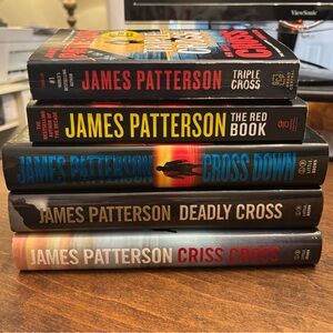 Lot of 5 Alex Cross Series Books by James Patterson (Hardcover and Paperback)